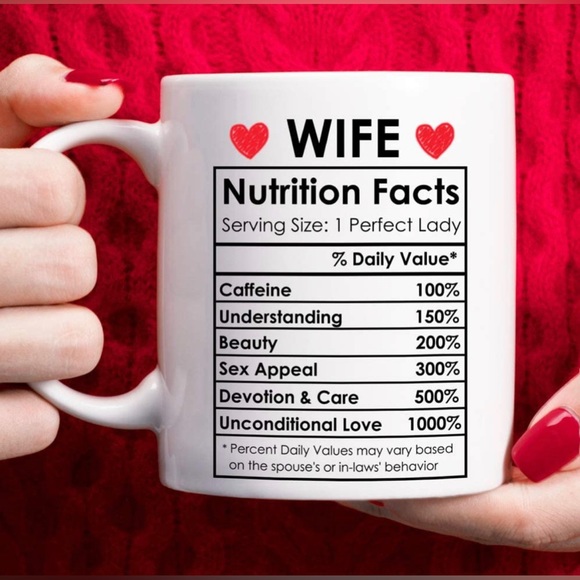 Valentines Day Gifts for Wife from Husband, Wife Coffee Mug, 11oz - Picture 3 of 5